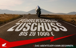 Führerscheinzuschuss 1000 EURO